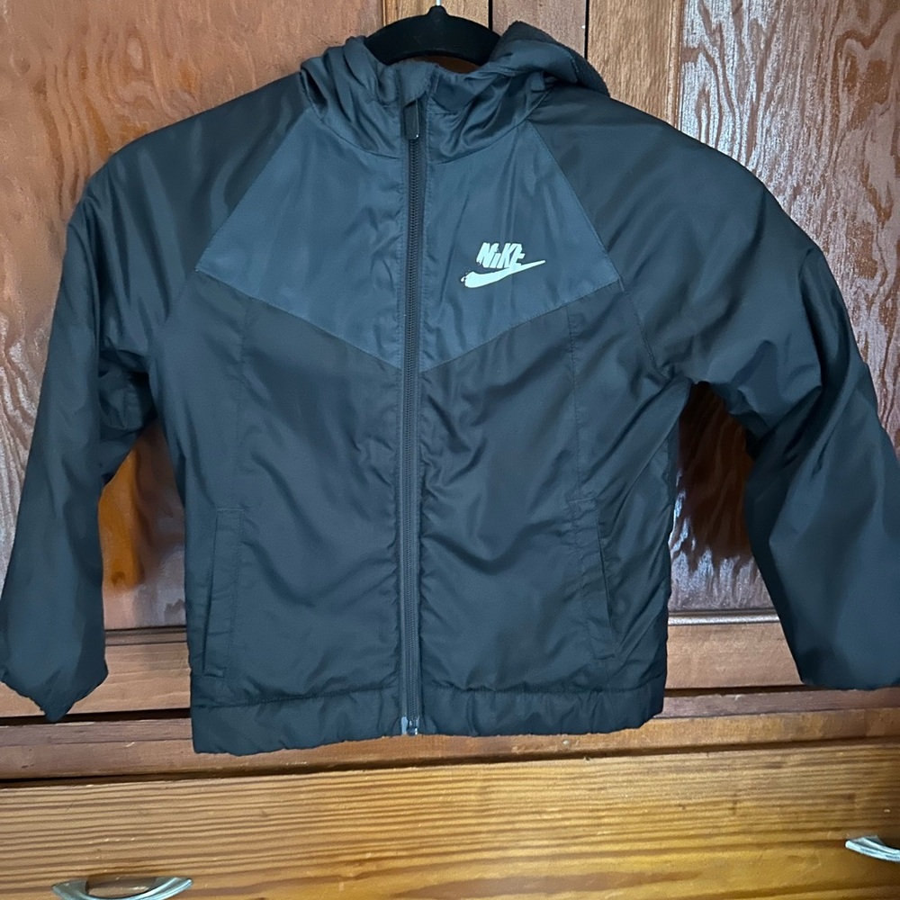 Nike Kids Dark Gray Raincoat